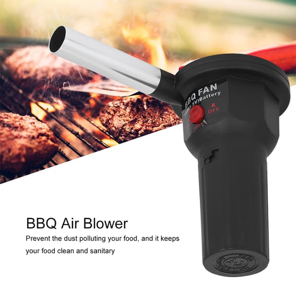 5V Bærbar BBQ-blæser med USB-ledning til udendørs madlavning