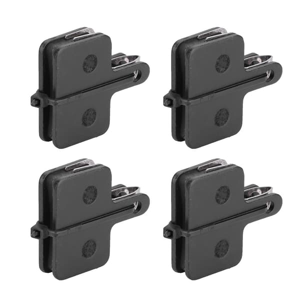 4-pack bromsbelägg i kopparlegering, halvmatt, för MTB-racercykel, cykelbromsdelar