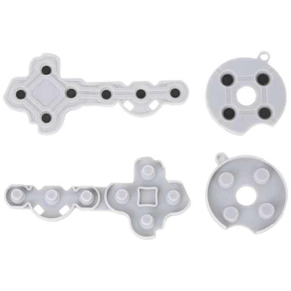 10x ledende gummiknappuder til Xbox 360 Gamepad Controller, ABS, 20g, spiltilbehør