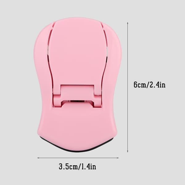 Mini øjenvippebukker øjenvippebukker vipper krølle makeup øjenvipper værktøjer (pink)
