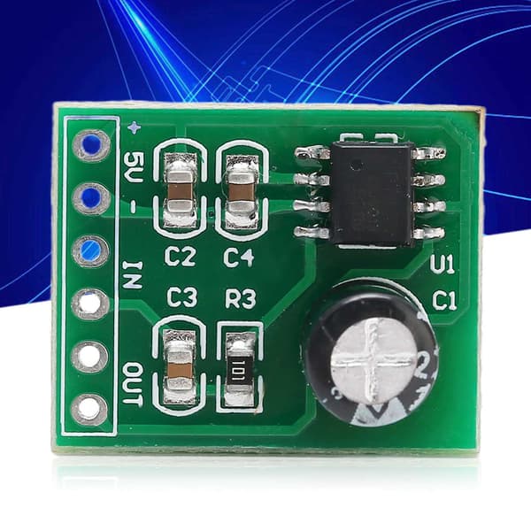 5V Mini Mono Audioförstärkarmodul Lågbrusig Kort för Högtalarutrustning