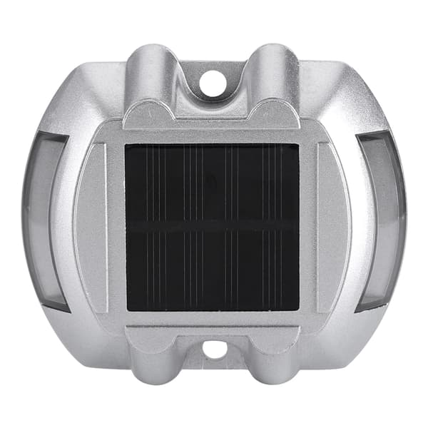 Solar Aluminium 6 LED Utomhus Vattentät Uppfartsbelysning (Vit)