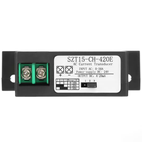 SZT15-CH-420E AC Strømtransducer Transmitter Sensor Transformer Konverter 0-50A