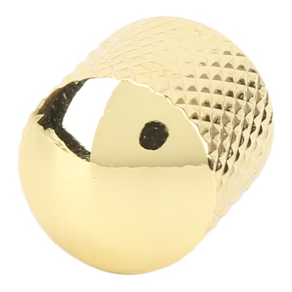 3-pack metallguld gitarrvolymkontrollrattar, universell ersättning för elgitarrbaspotentiometer, nordisk stil