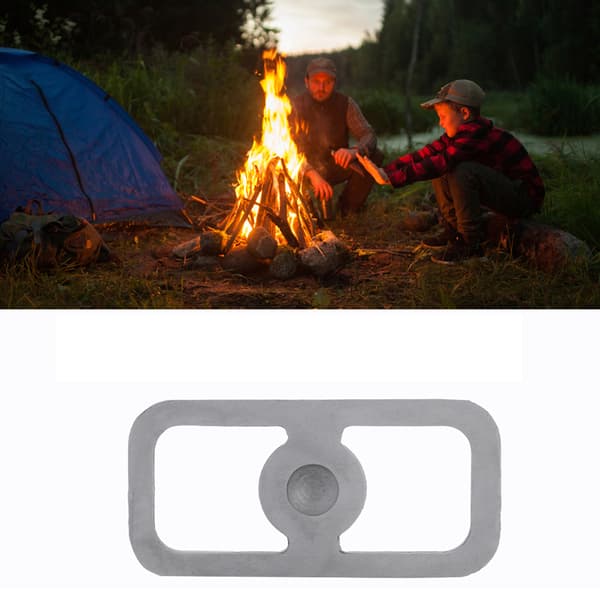 1PC Vildmark Bushcraft Camping Jakt Högkolstål Eldstartare