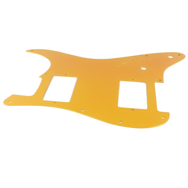 Orange Guld Aluminiumlegering 2 Humbucker Plektrumskydd för Elgitarr