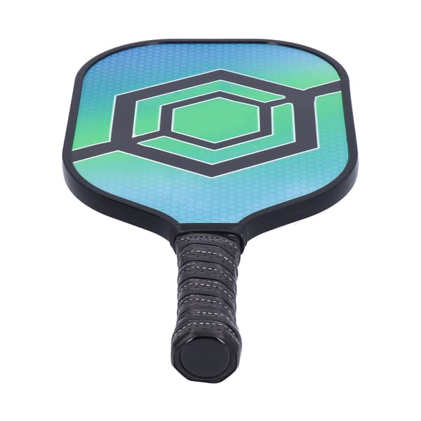 Kulfiber Pickleball Bat Sæt med 2 Bolde & Taske, Pro Bat til Indendørs/Udendørs Spil