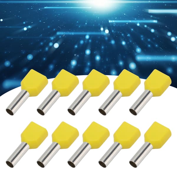 100 st isolerade crimphylsor TE4012 för industrimaskiner