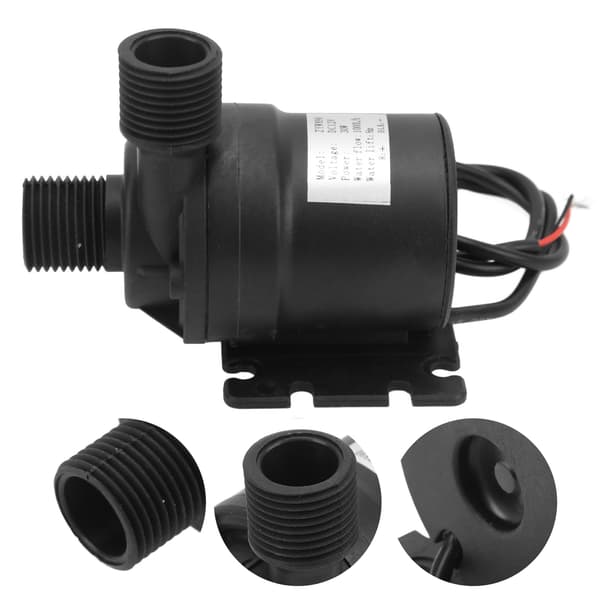 12V Borstlös Dränkbar Pump, Tyst 30W, 8M Lyfthöjd, för Akvarium, Damm, Hydroponik, Fontänrecirkulation