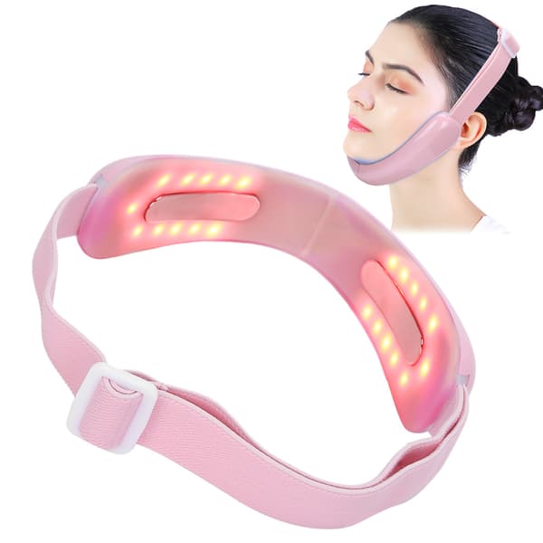 V Face Machine Elektrisk EMS Vibration Foton Ljusterapi Ansiktslyftande Uppstramande Massager