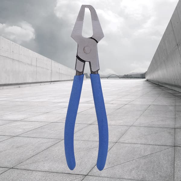 8\" Glasklipptång, Högkolstål, PVC-grepp, Starkt Grepp Handverktyg