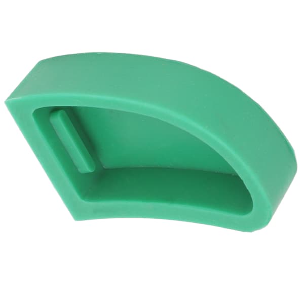Dental silikon gipsmodell slitsad formare basformar avtrycksmaterialform grön vänster