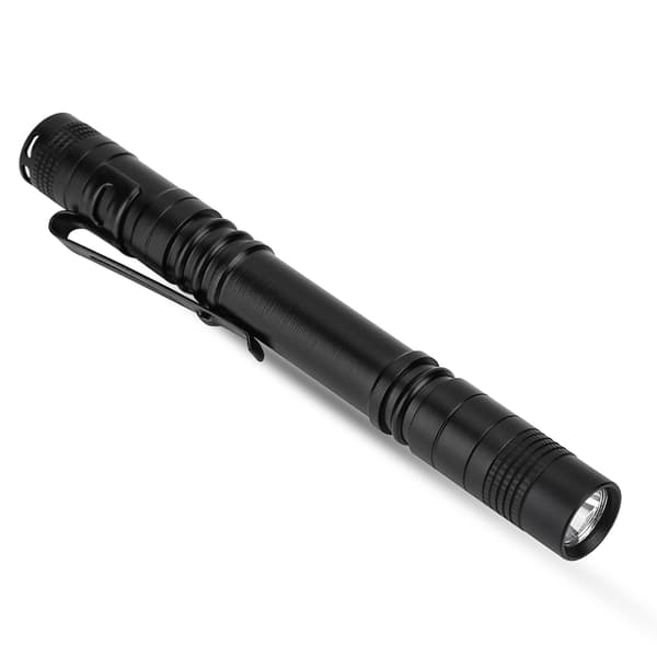 Bærbar Penlight LED Lommelygte, Super Lys til EDC & Camping, Enkeltpakke, Sort