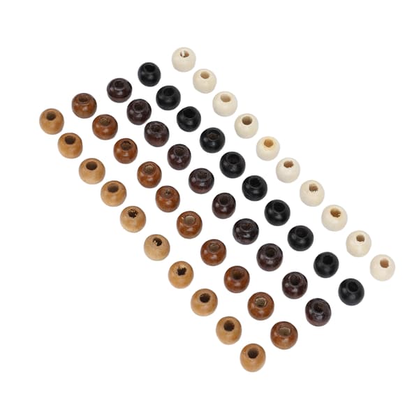 50 st träskäggpärlor DIY eleganta dreadlockspärlor hänge för hårflätning armband halsband