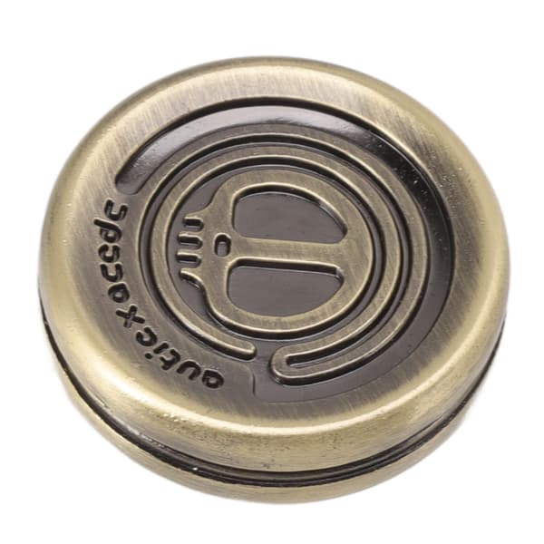 Rustfrit Stål Djævel Magnetisk Spinnende Fidget Legetøj Stresslindring EDC