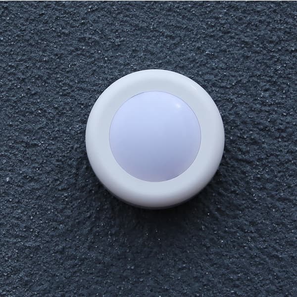 Trådløs LED Puck Lys RGB 12 Farver Dæmpbar Natlampe