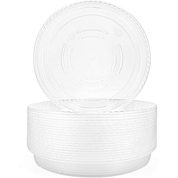 10 klare plastunderskåle til indendørs og udendørs urtepotter