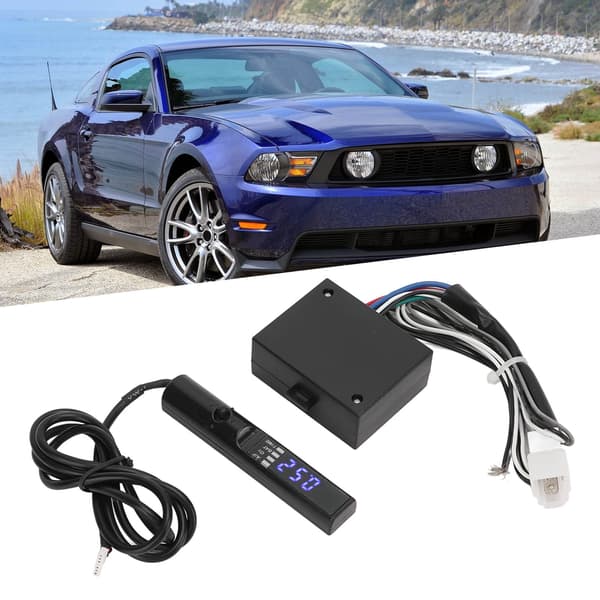 Auto Turbo Timer 12V Flameout Delay Motorstart Timer med LED Digital Display til Bil Blåt Lys