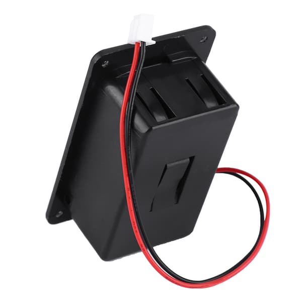 9V batteriholder etui til guitar bas aktiv pickup