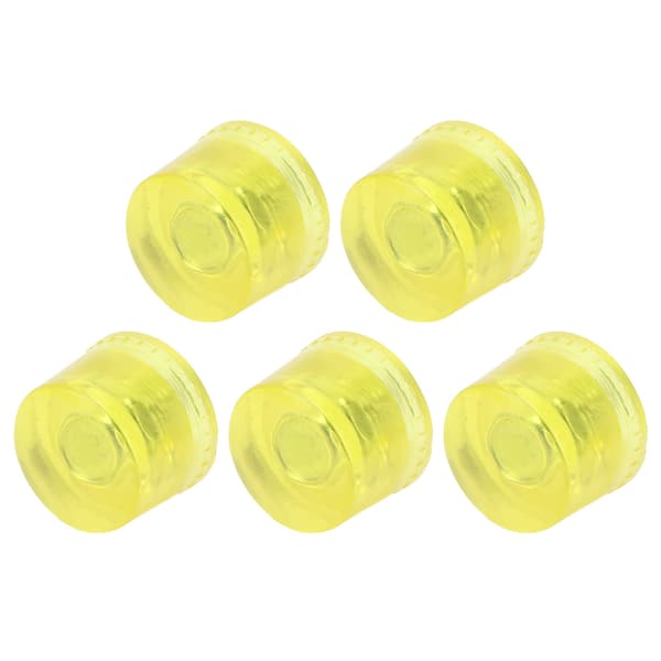 5 stk. gummihammerhoved M8x1 bløde gule udskiftningsspidser 40 mm slagtilbehørssæt
