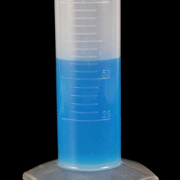 250 ml graderad mätcylinder i plast