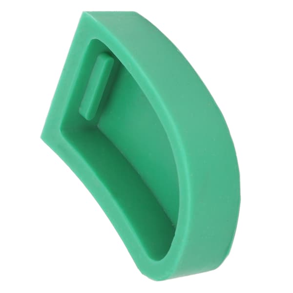 Dental silikon gipsmodell slitsad formare basformar avtrycksmaterialform grön vänster