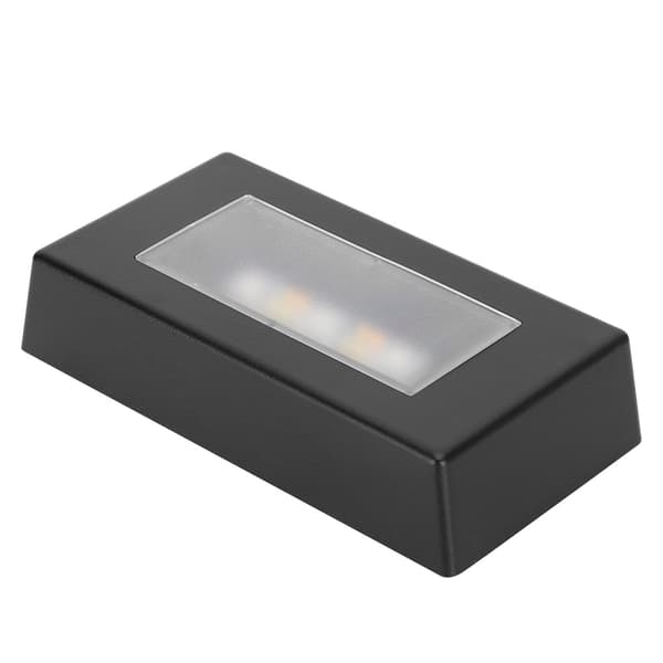 LED-displaybase farveskiftende lysstander med USB-kabel til 3D-krystalstatuer og smykker