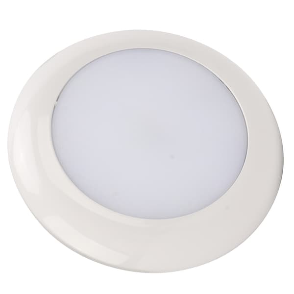 LED RV Panel Lys 12V Hvidt Badeværelses Toplys til Autocamper Campingvogn Marine