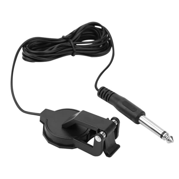 3,5 mm Piezo Pickup Mikrofonklämma för fiol akustisk gitarr