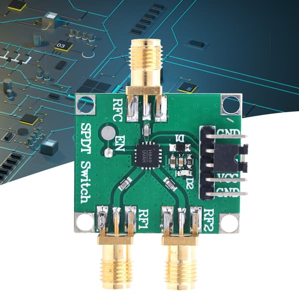 RF-switch SPDT-kort 3-5V 50Ohm SMA-interface HMC849-modul