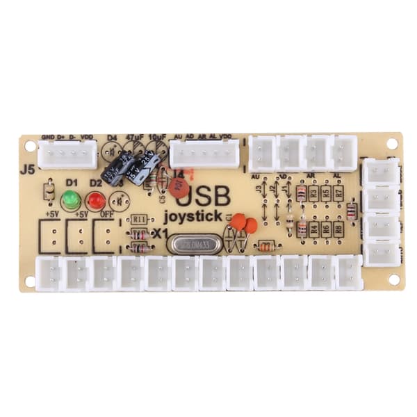 Zero Delay Arcade Game DIY Kits Dele 10 Knapper Joystick USB Encoder til MAME PC