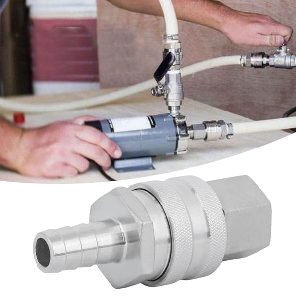 Lynkobling hun NPT 1/2\" x 1/2\" modhage til øloverførselspumpe