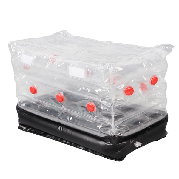 Uppblåsbart svampmonotub-kit, bärbart svampodlingskit med ventilator
