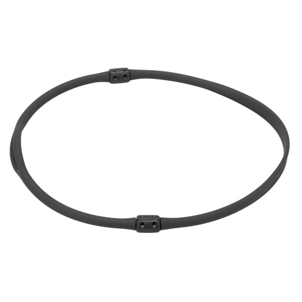 72 cm svart silikonregulatorhalsbandshållare dykremstillbehör