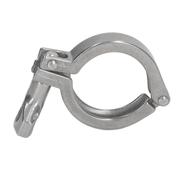 304 Rostfritt Trippelklämma 1-stifts Slangrörsfäste med Vingmutter, 38mm