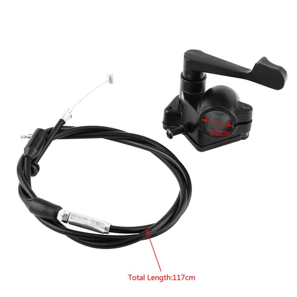 Tommelfinger Accelerator Controller Gas Kabel Samling Passer Til Motorcykel ATV Dirt Bike