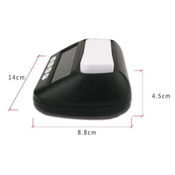 Skak-ur Digital skaktimer med lydalarmfunktion YS 902 Sort Engelsk version