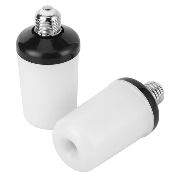 2-pack 99LED simulerad flamljus med gravitationssensor för festlig dekoration 85-265V