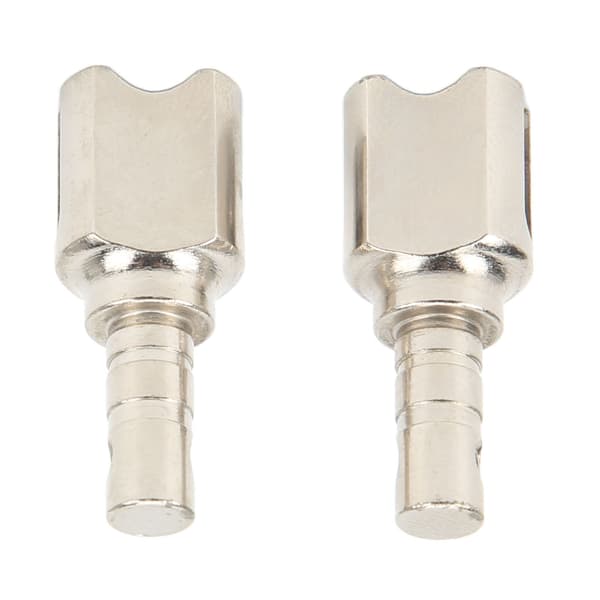 2-pack stål RC differentialkopp precision drivkopp för ARRMA 1/7 1/8 RC-fordon silver