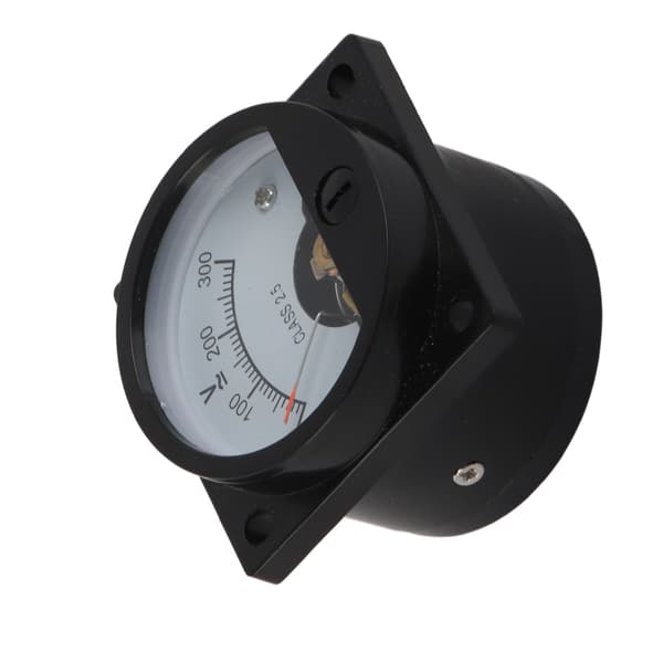 AC 0-300V Rund Voltmeter, ABS Analog Urtavla, Noggrann Panelmätare för SO-45, 85mm