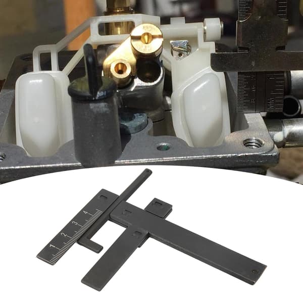Karburator Flydeniveau Måler Metrisk Display 0-40mm Justerbart Stål til de fleste Motorcykler