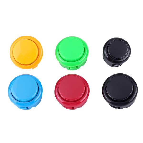 Zero Delay Arcade Game DIY Kits Delar 10 Knappar Joystick USB-kodare för MAME PC
