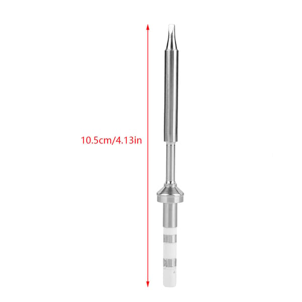 1 stk. TS-D24 loddespids i rustfrit stål til TS100 loddekolbe, miniudskiftning, 1 pakke
