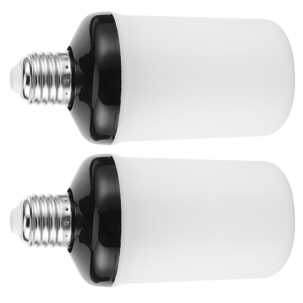 2-pack 99LED simulerad flamljus med gravitationssensor för festlig dekoration 85-265V