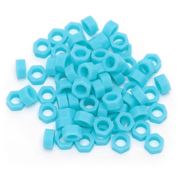 100 stk. Dental Code Ring Silikone Instrument Code Cirkel Autoklaverbar Tandlægemateriale