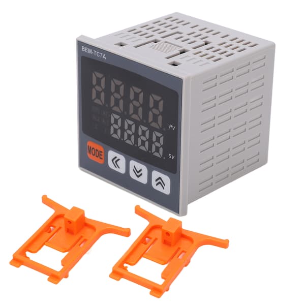 PID Temperaturregulator Digital Termostat Relæudgang 100-240VAC BEM-TC7A-14RV