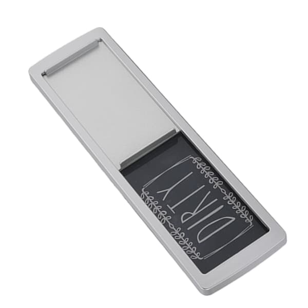 Diskmaskin Ren Smutsig Magnet Skylt Självhäftande Tejp - Silver