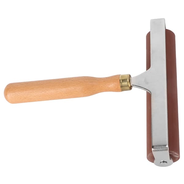 Brayer Blød Fleksibel Robust Holdbar Elastisk Gummirulle til Trykning Scrapbøger 15cm