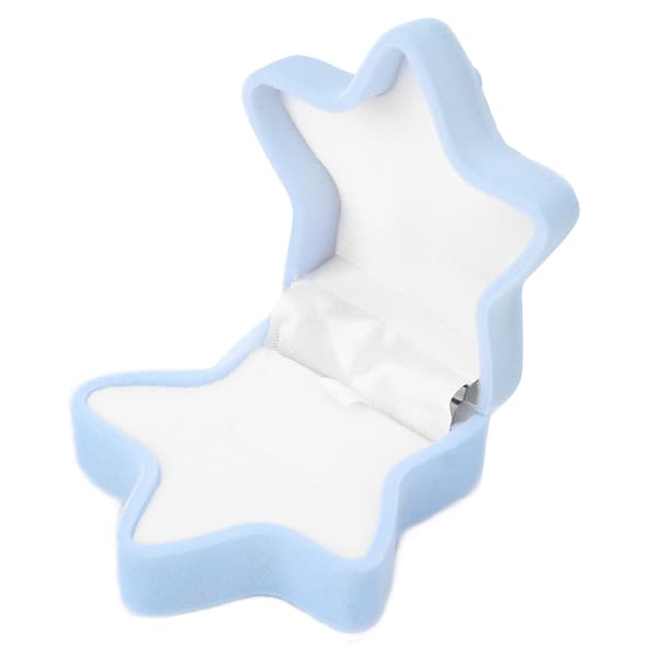 Kompakt Rejseringetui Bærbar Smykkeskrin til Ringe og Øreringe