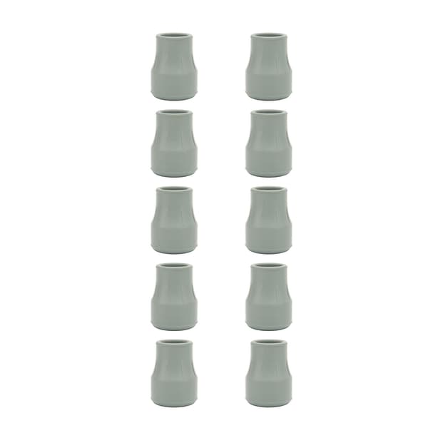 10 STK Gummi Buffer Krykkedupper Erstatning Skridsikker Stok Spidsbeskytter 22mm Indvendig Diameter